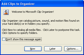 Favorites – Microsoft Clip Organize