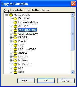 Copy to Collection