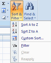 MS Excel 2007 - Bài 8: Sort and Filter