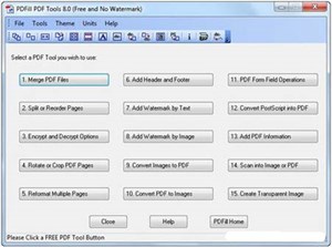PDFill package: tổng hợp các công cụ xử lý PDF