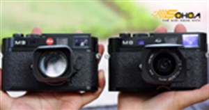 Leica M9 so dáng với 'đàn anh' 