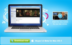 Skype đã ra phiên bản Beta mới cho người dùng Mac