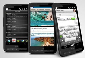 Smartphone 'khủng' HTC HD2 chạy Windows Phone 7