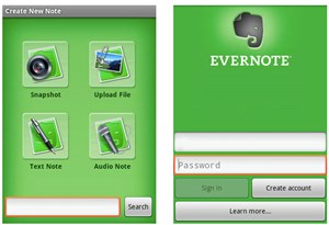 Evernote 2.0 - Ứng dụng ghi chú đa năng cho Android