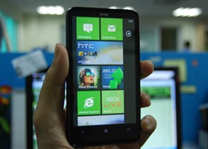 Điện thoại HTC HD7 chính hãng xuất hiện tại VN