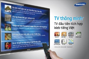 Lướt web tiếng Việt trên TV thông minh