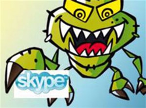 Sâu mới phát tán qua Skype