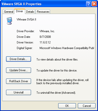 windows driver rollback