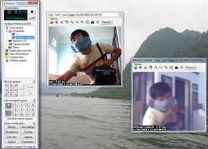 Biến webcam thành 'mắt thần' chống trộm