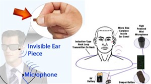 Đàm thoại bí mật với tai nghe Bluetooth cực kỳ nhỏ
