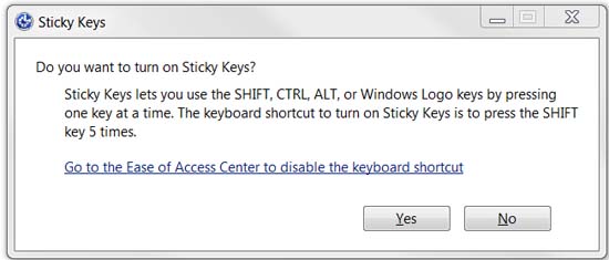 Sticky Keys