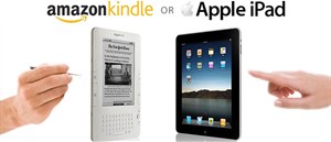 iPad-Kindle đua “song mã” trên thị trường e-reader 