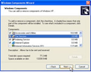 Gửi fax từ máy tính sử dụng Windows XP