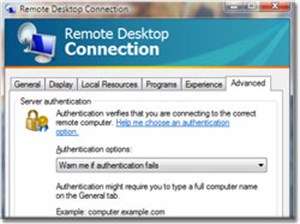 Remote Desktop từ máy tính Windows Vista tới Windows XP