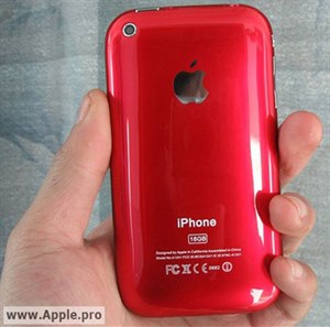 iPhone 3G đỏ và iPhone Air