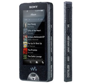 Walkman NWZ-X1000 đối đầu iPod touch