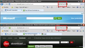 Một số thay đổi trong Internet Explorer 8