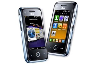LG GM750 chạy trên nền Window Mobile 6.5