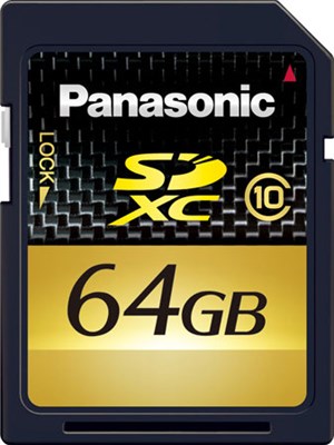 Thẻ nhớ 48GB và 64GB Panasonic sắp có mặt