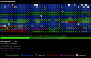 Biến screensaver thành trình dồn phân mảnh đĩa cứng