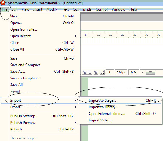 Macromedia Flash - Hiệu ứng “vết dầu loang”