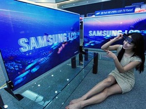 Samsung bắt đầu sản xuất đại trà TV 3D