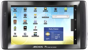 Video dùng thử Archos 70 có ổ đĩa cứng 250GB