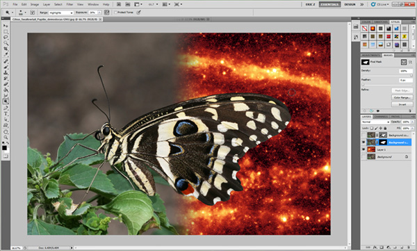 Hướng dẫn sử dụng Photoshop CS5 - Phần 10: Sử dụng Layer Mask và Vector Mask để xóa ảnh nền