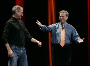 Eric Schmidt thôi chức CEO có làm thay đổi cuộc chiến Apple - Google? 