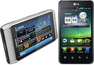 Nokia N8 đọ quay video với LG Optimus 2X