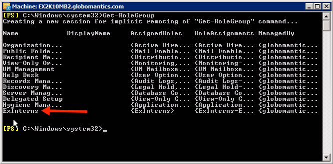 tạo tạo Role Assignment