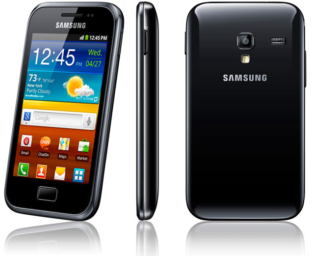 Galaxy Ace Plus với màn hình rộng hơn.