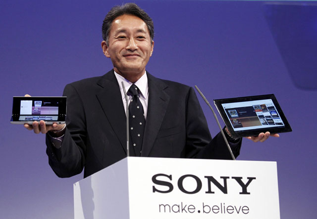 Ông Kazuo Hirai sẽ lên chức chủ tịch Sony vào tháng 4 năm nay.