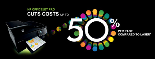 HP Officejet Pro 8100 giúp tiết kiệm giấy in với chế độ in hai mặt.