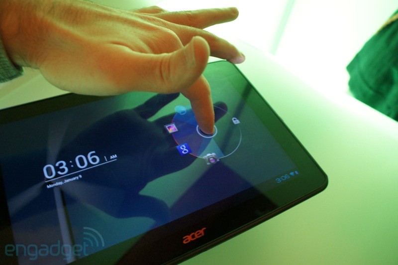 Ảnh thực tế Iconia Tab A700 lõi tứ