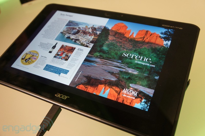 Cảm nhận máy tính bảng màn hình tốt nhất thế giới của Acer