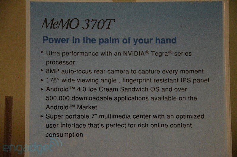 Ảnh thực tế EeePad MeMO ME370T