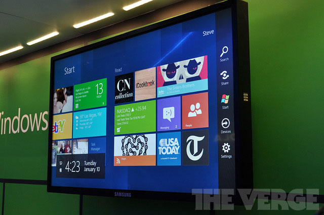 Trải nghiệm thực tế Windows 8 pre-beta