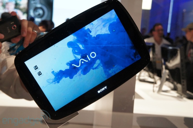 Ảnh thực tế tablet Slate của Sony