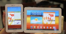 Bộ đôi Galaxy Tab màu trắng 'độc' ở VN