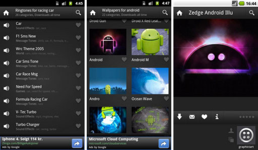 Zedge Ringtones and Wallpapers for Android