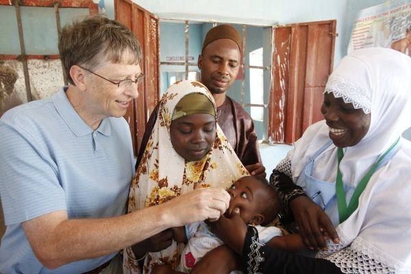 Bill Gates từ lâu đã ấp ủ ý định làm công tác từ thiện và ông đã thành công.