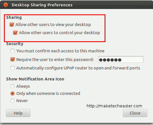 Dùng Tablet Android điều khiển từ xa máy tính chạy Ubuntu