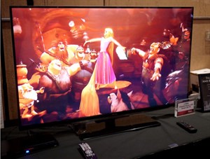 Ảnh Smart TV 3D thụ động của Toshiba