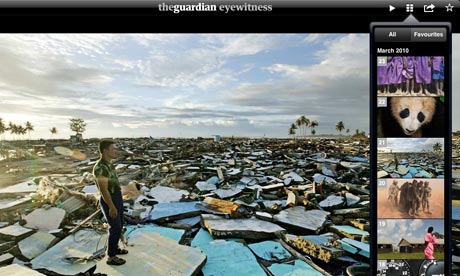 The Guardian Eyewitness for iPad