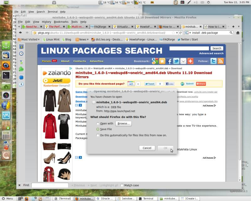 quá trình download diễn ra