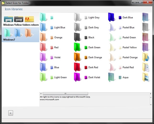 Tổ chức thư mục của Windows theo màu sắc