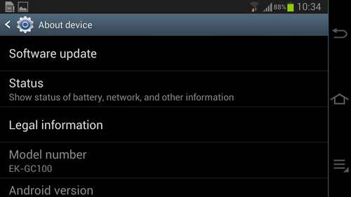 Samsung Galaxy Camera cập nhật Android 4.1.2 giống Note II Samsung Galaxy Camera cập nhật Android 4.1.2 giống Note II