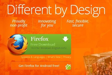 Mozilla chính thức ra mắt Firefox 18
