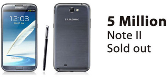 Samsung đại thắng với Galaxy Note II Samsung đại thắng với Galaxy Note II